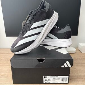BRAND NEW Adidas Adizero SL2 Black Zero Metallic - Size US 11.5 w/ Box!